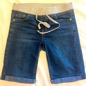 Youth Girls Justice denim Bermuda shorts size 12